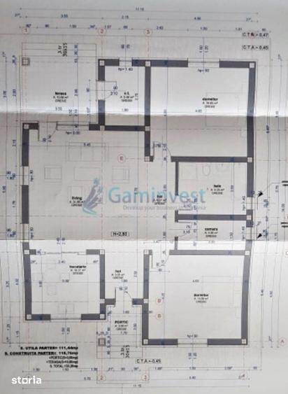 Casă cu 3 camere cu Teren 500 Mp în Sânmartin