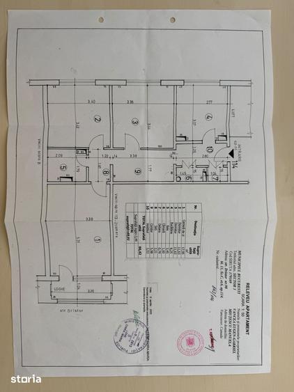 Apartament cu 3 camere decomandat în Dristor