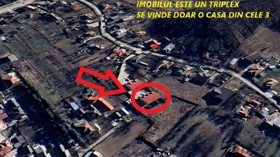 Casă individuală cu 10 camere cu Teren 125 Mp în Bascov