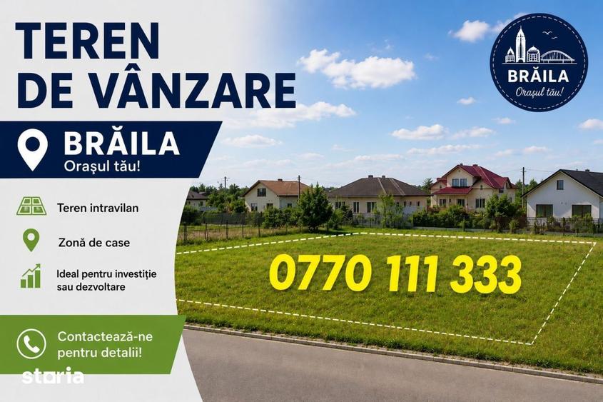 Teren de 477 mp, în Școlilor