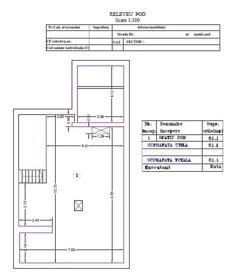 Apartament cu 9 camere circular în Cotroceni