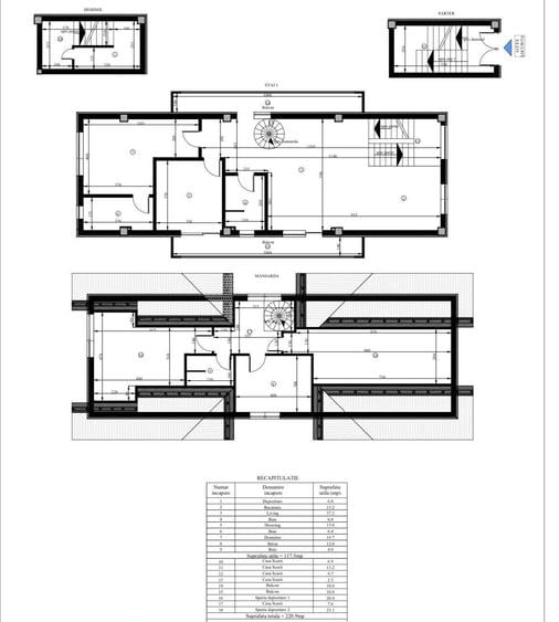 Apartament cu 4 camere în Valea Adâncă