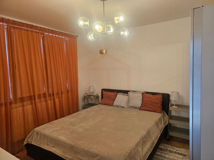 Apartament cu 3 camere semidecomandat, mobilat în Țiglina 1