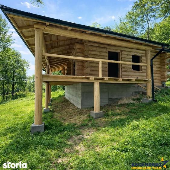 3.000mp de incantare montana cu cabana din lemn masiv, Zarnesti Tohani - 4