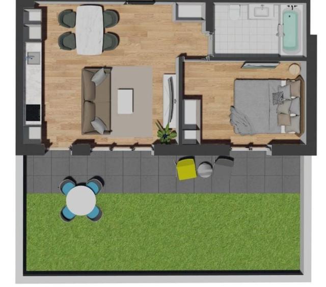 Apartament cu 2, camere, zona Vivo, parcari subterane - 37