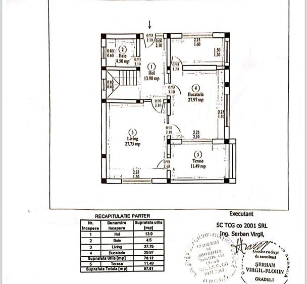 Vila 5 Camere || Caciulati  - Sat || Toate utilitatile - 12