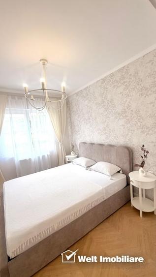 Apartament trei camere, ultrafinisat, partial mobilat, strada Urusagului - 7