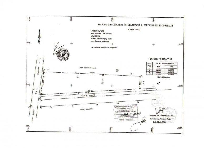 Vand Teren pt PARC FOTOVOLTAIC, BENZINARIE, HALE - DN5 Bucuresti-Giurgiu km 45 - 2