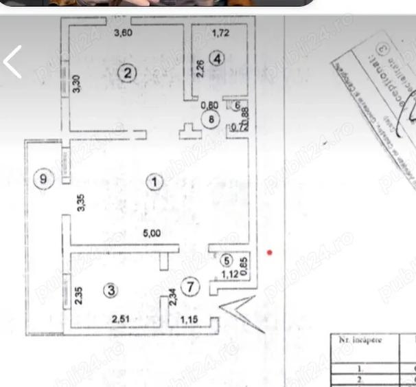 Persoana fizica, vand apartament 2 camere semidecomandat, Mazepa 2 - 1