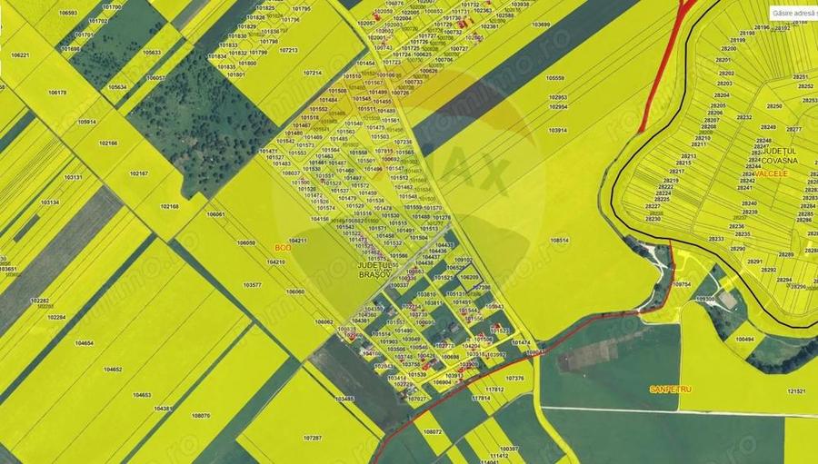 Teren Bod, cartier Poiana Craitelor, 732-2196mp, utilita?i, - 4