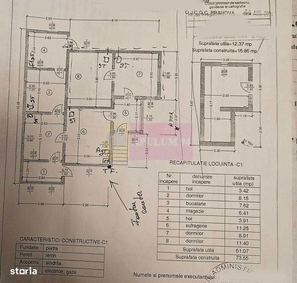 Casa demolabila cu teren de vanzare in Breaza - 5