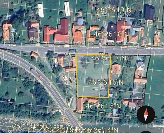 Oportunitate de investitie! Teren construibil 2.300 mp, sat Straja, comuna Asau, - 1