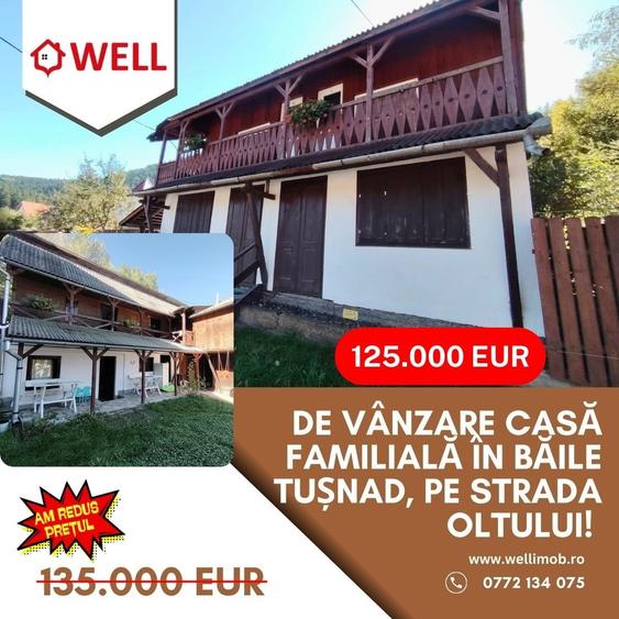 De vânzare casă familială în Băile Tușnad, pe strada Oltului! - 10