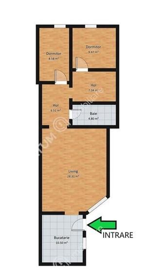 Apartament cu 3 camere in zona Centru Istoric din Sibiu - 4