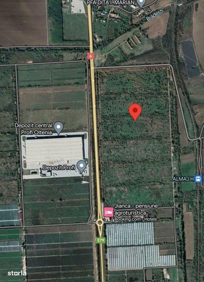 Teren intravilan 200.000mp -PUZ + PUG Craiova/Almaj - 2