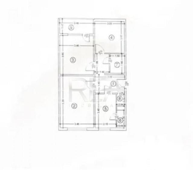 3 camere decomandat, anvelopat, 1/4, -Drumul Taberei - 1