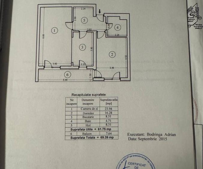 2 Camere 69m Parcare 5Min Metrou P. Poenaru 20 Th Politehnica Crangasi - 16