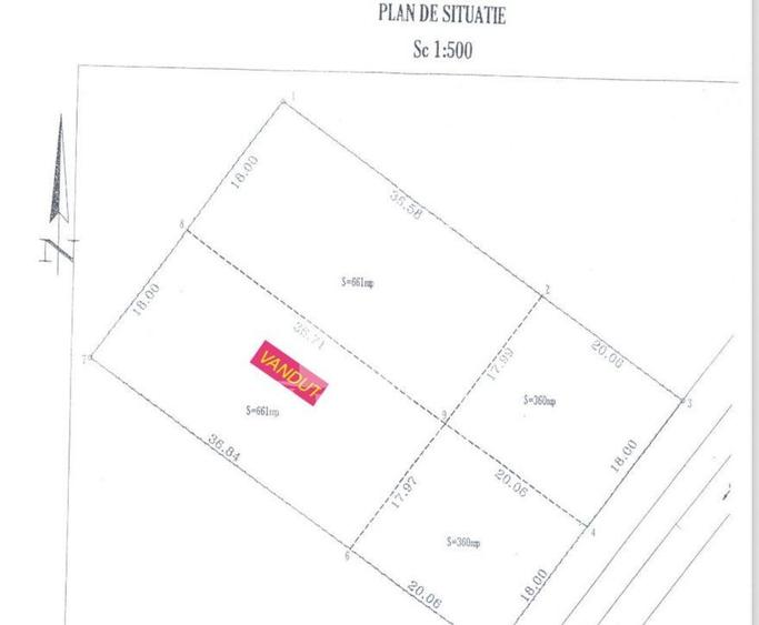 Parcela de vanzare 1021 mp, zona Dumbravita - Ikea - 1