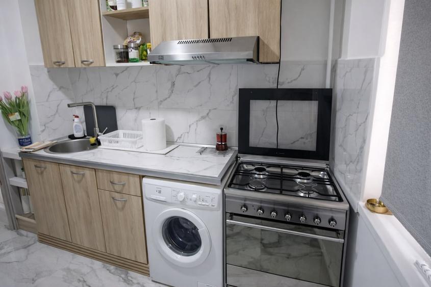 3 camere decomandat, 2 balcoane, metrou Lujerului, Iuliu Maniu, etaj 1, mobilat - 6