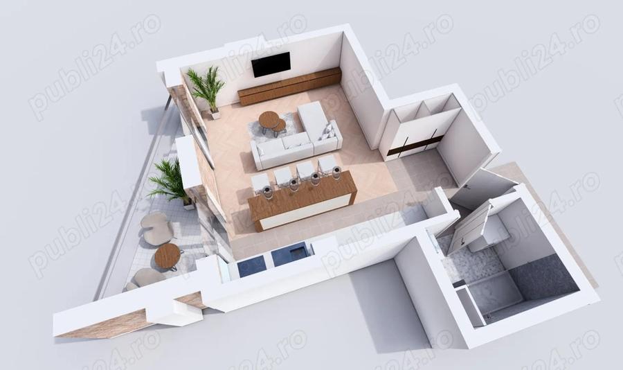 Apartament nou 43 mp | Comision 0% - 1250 euro m2 - TVA INCLUS - 2