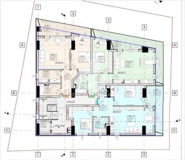 Apartament 2 si 3 camere la alb cu loc de parcare inclus - 3