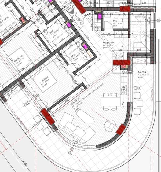 Penthouse semifinisat, 141 mp , zona BMW - 2