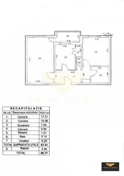 Apartament 2 camere Polona | Imobil 1982 Apartament 2 camere Polona | Imobil 1982