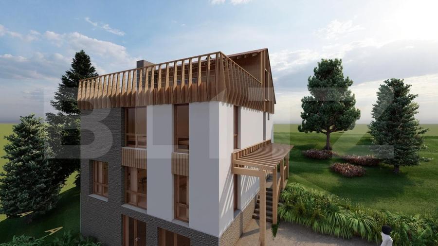 Cabana 5 camere, teren de 1000 mp, Valea Ierii - 1