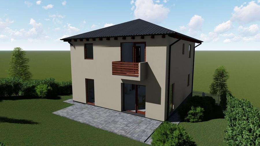 Casa  4 camere,2 bai,136 mp, 550 mp teren zona Corunca - 5