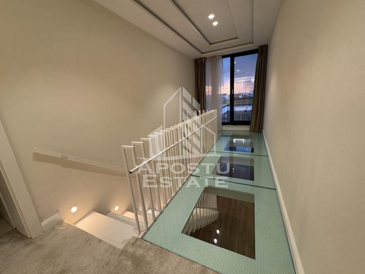 Vila de lux cu piscina incalzita de vanzare in Mosnita Noua | 4 camere - 16