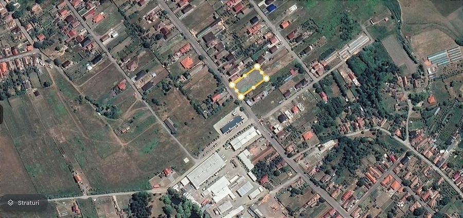 Vand teren 1100 m2 in Reghin pe str. Apalinei - 6