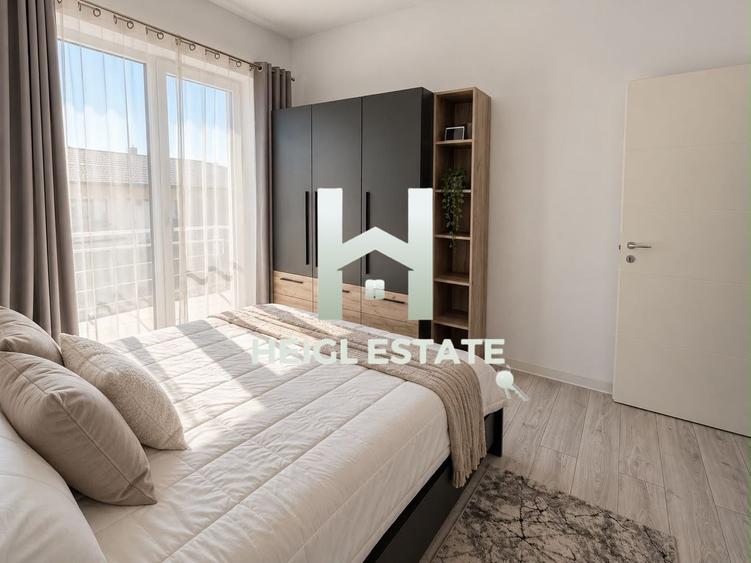 Apartament cu 2 camere decomandat, mobilat în Giroc