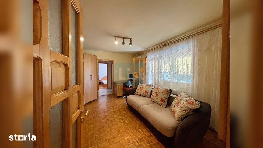 Apartament cu 3 camere semidecomandat în Micro III