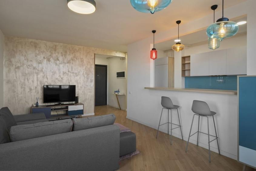 Apartament 2 camere central Otopeni, mobilat si utilat modern - 3