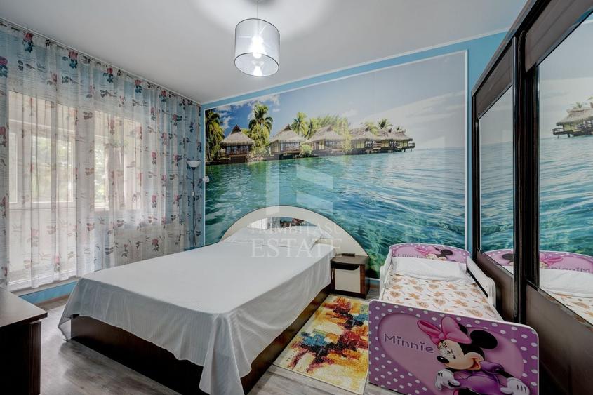 Apartament cu 2 camere semidecomandat, mobilat în Rahova