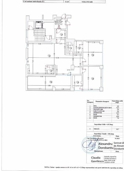 Apartament cu 3 camere semidecomandat în Iancu Nicolae