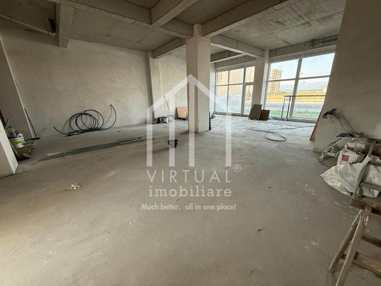 Spatiu comercial - 140 mp, open space - Zona circulata - 4