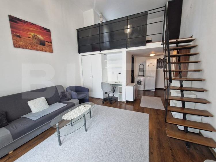 Apartament de vanzare, cu 2 camere, utilat si mobilat, zona Andrei Muresanu! - 1