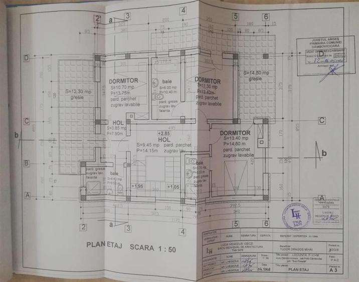 Casa P+1+M | teren 1581mp | sat Podu Dambovitei - Dambovicioara - 9