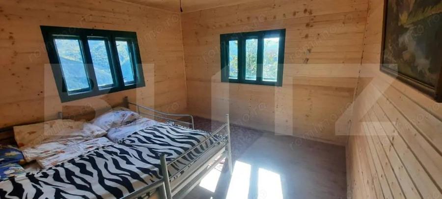 Cabana superba din barne de lemn, 64mp + 1000mp teren, zona montana ?ugag - 3