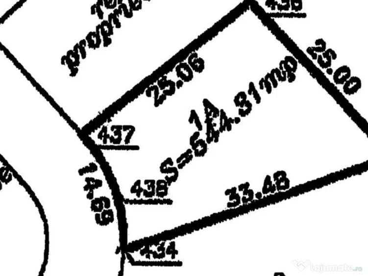 Teren intravilan 544mp, toate utilitatile in fata terenului - 2