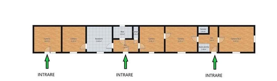 Casa individuala pe un singur nivel cu teren de 800 mp zona Turnisor - 8