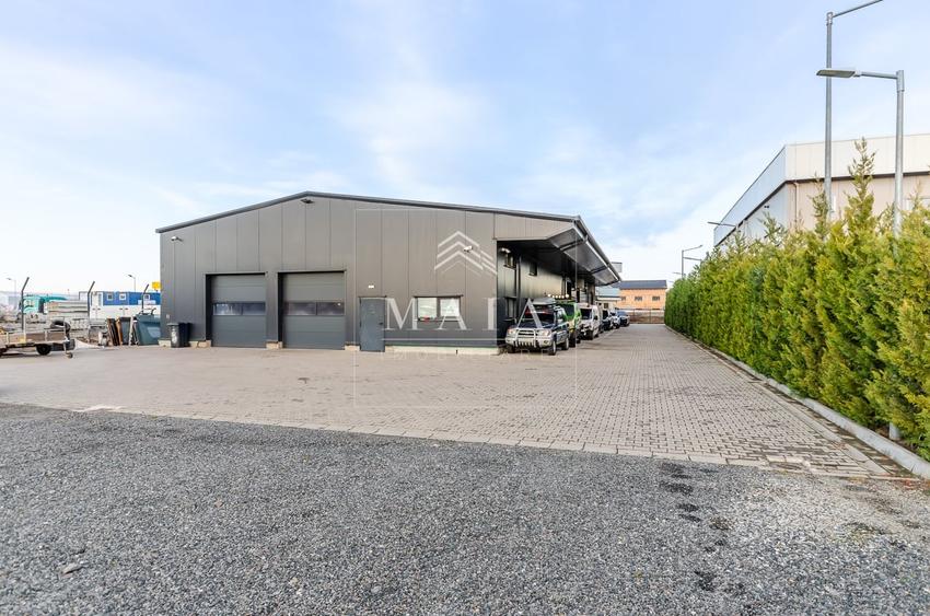 Hala și birouri, clădire nouă, Șelimbăr, cu locuri de parcare - 1