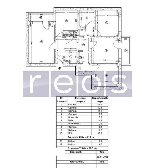 VANZARE 4 CAMERE -DECOMANDAT -TINERETULUI - 1