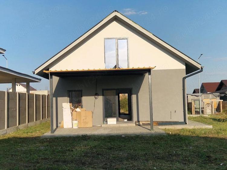 Casa moderna P+1 pe structura metalica 140 mp, teren 640 mp - 1