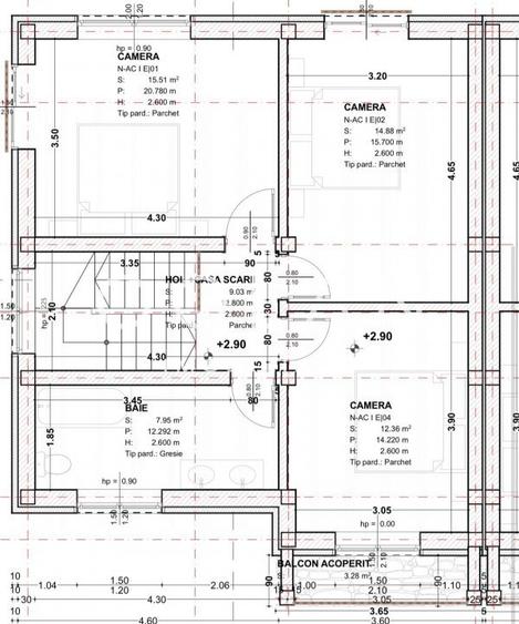 Casa Moderna 4 cam, curte 150 mp - Selimbar, COMISION 0% - 13