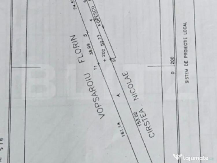 Teren intravilan, 3.837 mp, zona Gheboieni - 2