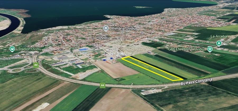 Teren industrial Ovidiu - Autostrada A4