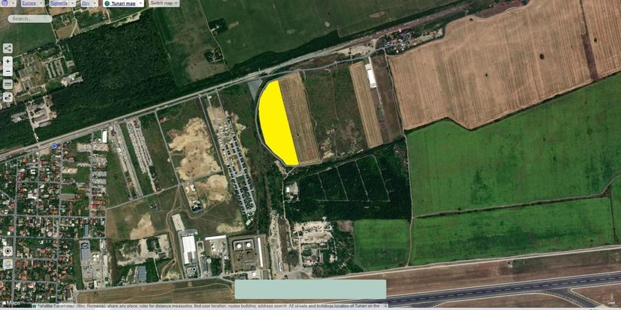 Teren Construcții intravilan de 42100 mp, în Exterior Nord