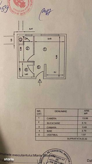 Apartament cu 2 camere în Chiajna
